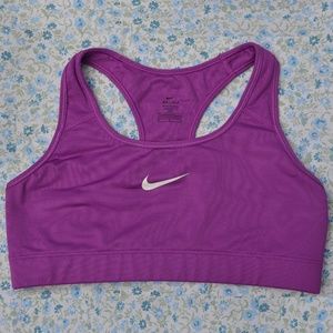Nike Dri-Fit Sports Bra Bold Berry Purple Pink Med